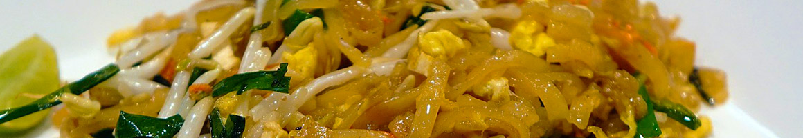 Eating Thai Vegan Vegetarian at Best Thai Signature - Addison restaurant in Addison, TX.
